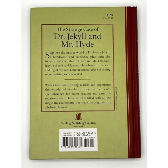 Classic Starts Hardcover Lot The Call of the Wild & Dr. Jekyll and Mr. Hyde Kids - Picture 7 of 10